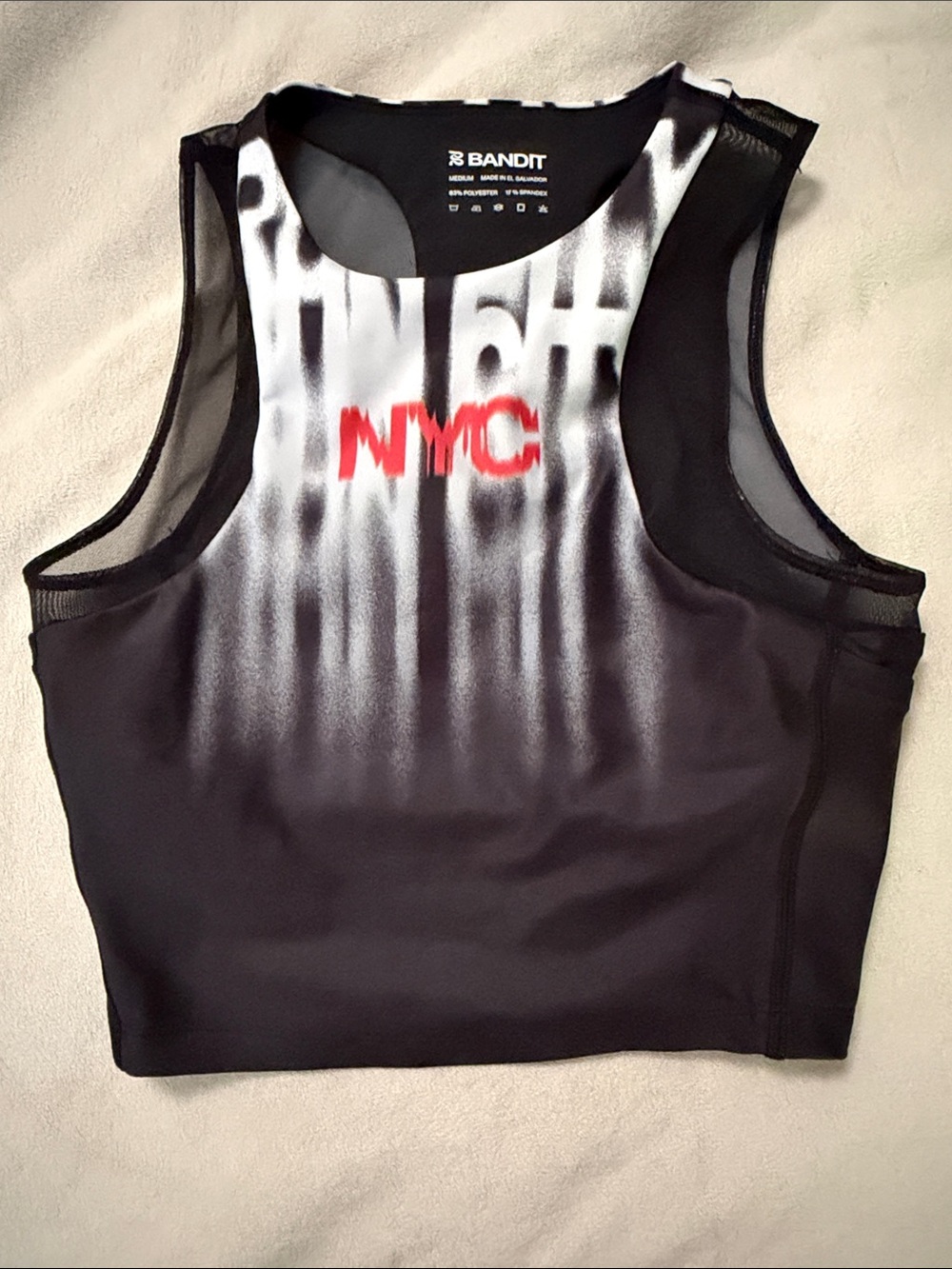 Bandit Lyra Crop “NYC”, size M